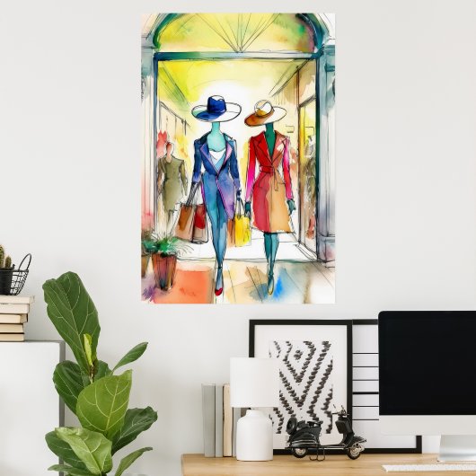 Mannequin Poster (Thuiskantoor)