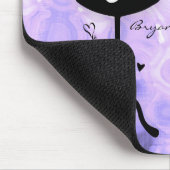 Mannequin stand Retro Paarse MODE Glam Muismat (Hoek)