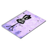 Mannequin standaard Retro Paarse MODE Notitieboek (Linkerzijde)