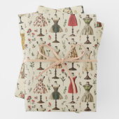  mannequinepatroon inpakpapier vel (In situ)