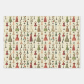  mannequinepatroon inpakpapier vel (Voorkant 2)