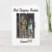 MANNEQUINS - BESTE VRIENDEN/SCHEEPSVRIENDEN BIRTHD KAART (Voorkant)