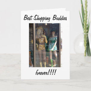 MANNEQUINS - BESTE VRIENDEN/SCHEEPSVRIENDEN BIRTHD KAART