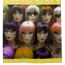 Mannequins Douchegordijn