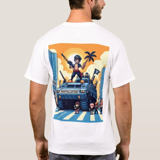 Männer Basic T-Shirt (Achterkant)