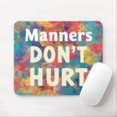Manners Ketsen Niet Muismat (Met muis)