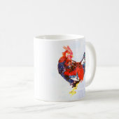 mannetje , rooster koffiemok (Voorkant rechts)