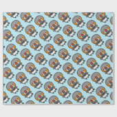 mannetje Sunda zebra finch Cadeaupapier (Vlak)