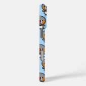 mannetje Sunda zebravink Case-Mate iPhone Case (Achterkant / Rechts)