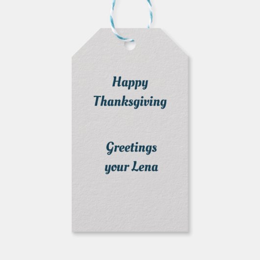 mannetjes galinacous, rooster Gepersonaliseerd Cadeaulabel (Achterkant)