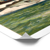 mannetjes Kabelleverolie Reclame Poster (Hoek)