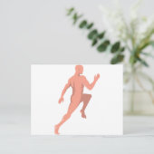 mannetjesanatomie achteraan briefkaart (Staand voorkant)