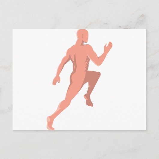 mannetjesanatomie achteraan briefkaart (Voorkant)