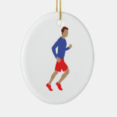 mannetjesrenner keramisch ornament (Rechts)