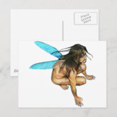 mannetjesvrouw briefkaart (Voorkant / Achterkant)