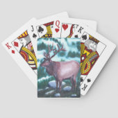 Mannetjeswapiti Speelkaarten (Achterkant)