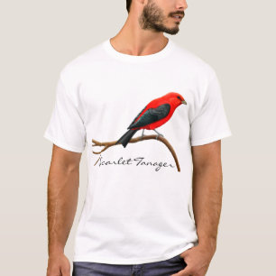  mannetjeszool Tanager Bird T-Shirt