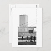 Mannheim - Basketballer am Neckar Briefkaart (Voorkant / Achterkant)