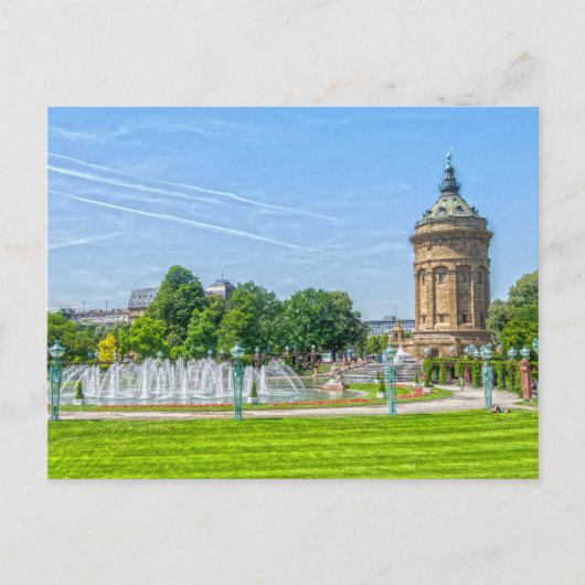Mannheim Briefkaart (Voorkant)