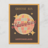Mannheim Deutschland Retro  Briefkaart (Voorkant)