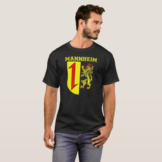 Mannheim (Duitsland) T-shirt (Voorkant volledig)