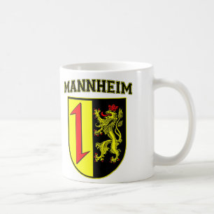 Mannheim Duitsland Wappen/Crest Koffiemok