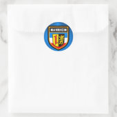 Mannheim Flag Ronde Sticker (Tas)