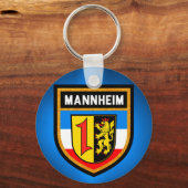 Mannheim Flag Sleutelhanger (Voorkant)