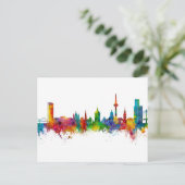 Mannheim Germany Skyline Briefkaart (Staand voorkant)