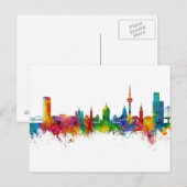 Mannheim Germany Skyline Briefkaart (Voorkant / Achterkant)