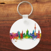 Mannheim Germany Skyline Sleutelhanger (Voorkant)