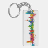 Mannheim Germany Skyline Sleutelhanger (Voorkant Links)