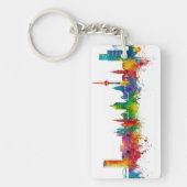 Mannheim Germany Skyline Sleutelhanger (Voorkant)