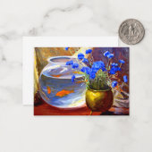 Mannheim - Goldfish Bowl en Flowers Notitiekaartje (Voorkant / Achterkant in situ)