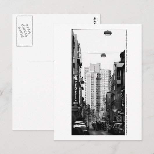 Mannheim - In den Quadraten Briefkaart (Voorkant / Achterkant)