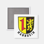 Mannheim jas Arms Magneet (Voorkant / Achterkant)