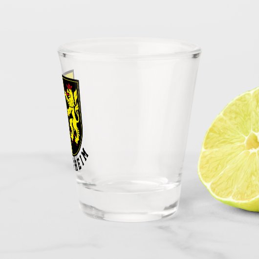 Mannheim jas Arms Shot Glas (Rechts)