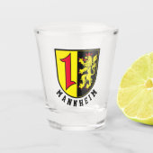 Mannheim jas Arms Shot Glas (Voorkant)