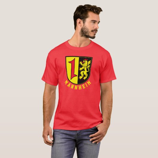 Mannheim jas Arms T-shirt (Voorkant volledig)