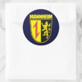 Mannheim Ronde Sticker (Tas)