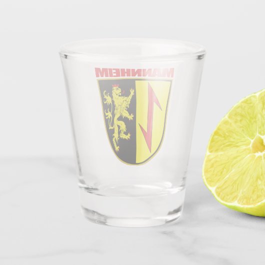 Mannheim Shot Glas (Achterkant)