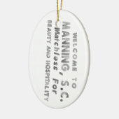 Manning Christmas Ornament (Links)