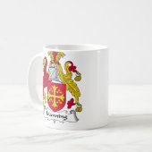 Manning Family Crest Koffiemok (Voorkant links)