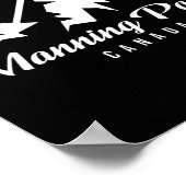 Manning Park Canada Skigebied Snowboarden Poster (Hoek)