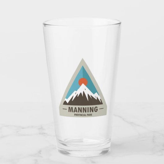 Manning Provincial Park Glas (Voorkant)