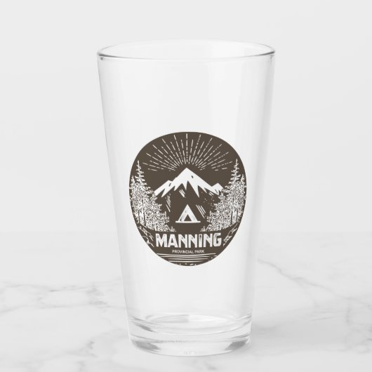 Manning Provincial Park Glas (Voorkant)