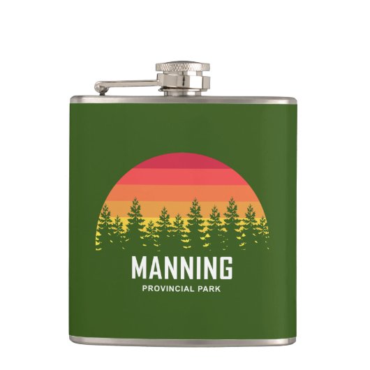 Manning Provincial Park Heupfles (Voorkant)