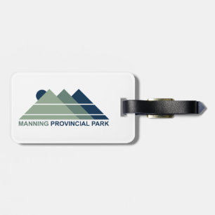Manning Provincial Park Mountain Sun Bagagelabel