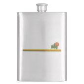 Manning Provincial Park Pine Trees Sun Flacon (Voorkant)