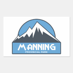 Manning Provincial Park Rechthoekige Sticker